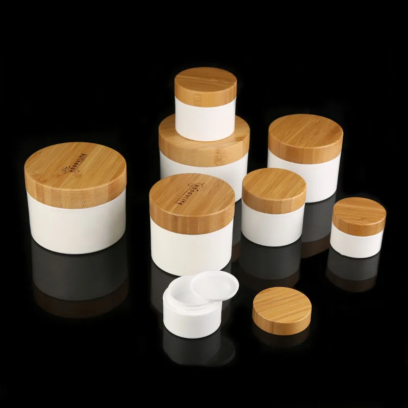 Plastic Cream Jar Cosmetic Containers Pot Lip Balm Jar Tin Bamboo Plastic Container Bamboo Cosmetic Cream Jars for Hair Cream
Plastic Cream Jar Cosmetic Containers Pot Lip Balm Jar Tin Bamboo Plastic Container Bamboo Cosmetic Cream Jars for Hair Cream