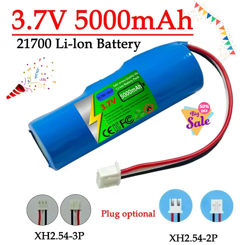Original 21700-1S1P 3.7V 5000mAh 18WH AB2L 360 Smart Camera Instrumentation Bluetooth Speaker Rechargeable Lithium Battery Pack
Original 21700-1S1P 3.7V 5000mAh 18WH AB2L 360 Smart Camera Instrumentation Bluetooth Speaker Rechargeable Lithium Battery Pack