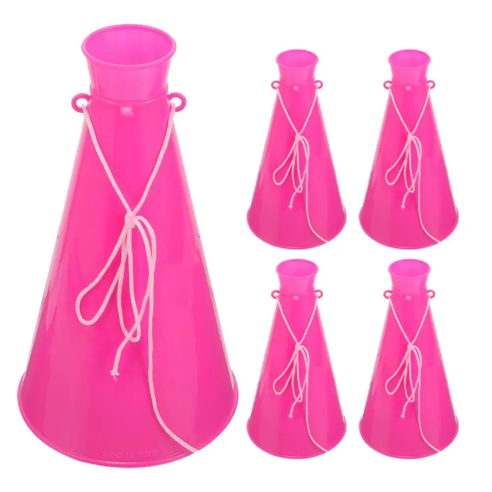 5 Pcs Cheer Megaphones Lightweight Kids Toys Durable Plastic Soccer Horns Party Favors Trumpet Toys Games Concerts Outdoor
5 Pcs Cheer Megaphones Lightweight Kids Toys Durable Plastic Soccer Horns Party Favors Trumpet Toys Games Concerts Outdoor