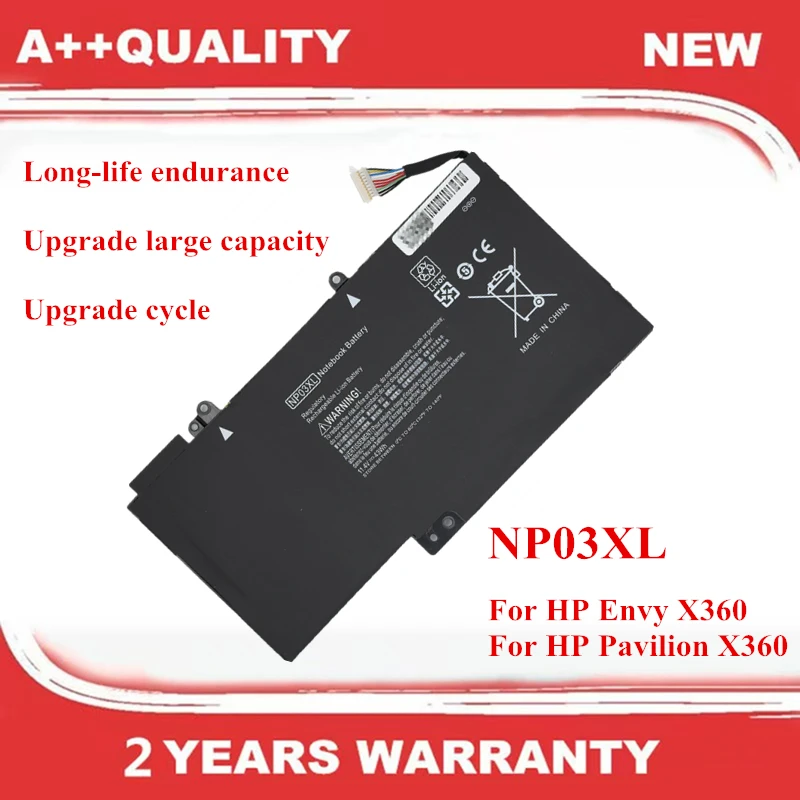 NP03XL NPO3XL TPN-Q149 Q146 Q147 Q148 HSTNN-LB6L UB6L Laptop battery For HP Envy X360 Pavilion X360
NP03XL NPO3XL TPN-Q149 Q146 Q147 Q148 HSTNN-LB6L UB6L Laptop battery For HP Envy X360 Pavilion X360