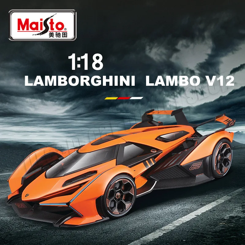 Maisto 1:18 Scale Lamborghini V12 Vision GT - Precision Die-Cast Alloy Model Collectible,Miniature Cars Model Toy Gift
Maisto 1:18 Scale Lamborghini V12 Vision GT - Precision Die-Cast Alloy Model Collectible,Miniature Cars Model Toy Gift