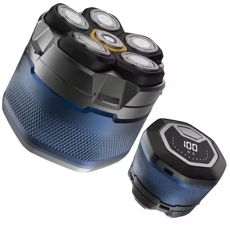 Rechargeable Multi-blade Shaver Six Rotary Blades Man Shaver Waterproof Electric Mini Electric Shaver
Rechargeable Multi-blade Shaver Six Rotary Blades Man Shaver Waterproof Electric Mini Electric Shaver