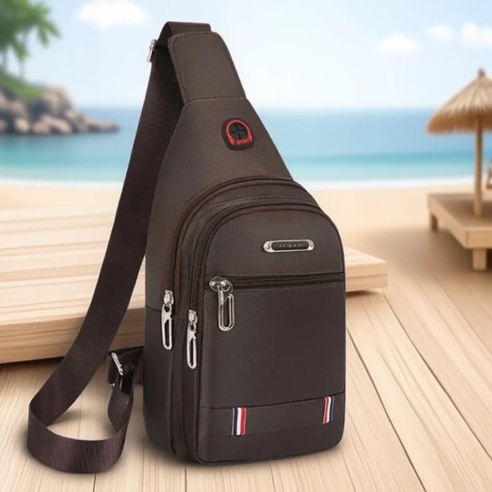 Men Sling Bag Crossbody Shoulder Bag USB Charging Oxford Cloth Chest Bag Outdoor Sports 3 Zipper Pouch Casual Travel Bag
Men Sling Bag Crossbody Shoulder Bag USB Charging Oxford Cloth Chest Bag Outdoor Sports 3 Zipper Pouch Casual Travel Bag