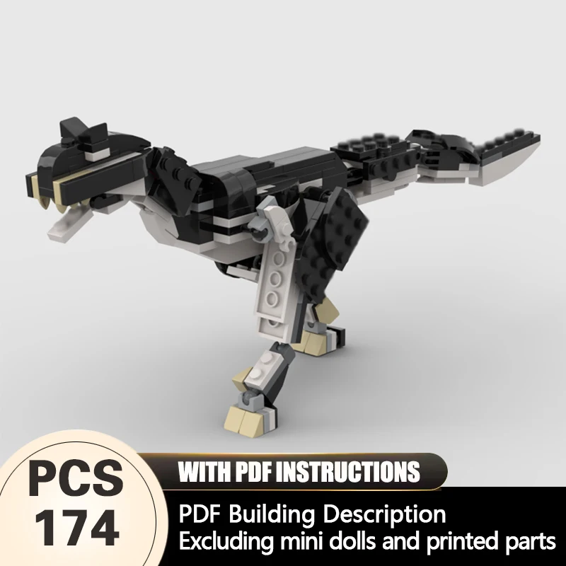 Creators Animal Series Model MOC Building Bricks Carnotaurus Modular Technology Gifts Holiday Assemble Children Toys Suit
Creators Animal Series Model MOC Building Bricks Carnotaurus Modular Technology Gifts Holiday Assemble Children Toys Suit