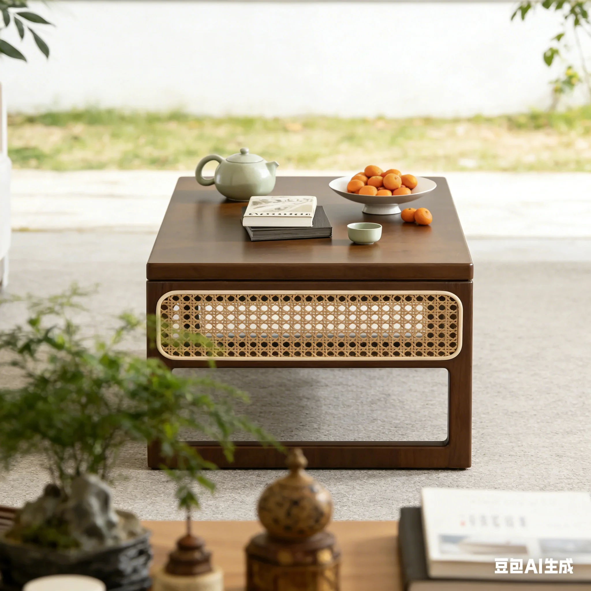AOLIVIYA Modern Light Home Foldable Tea Table, Rattan Woven Low Bedside Study for Bedroom Balcony Tatami Bay Window B896254
AOLIVIYA Modern Light Home Foldable Tea Table, Rattan Woven Low Bedside Study for Bedroom Balcony Tatami Bay Window B896254