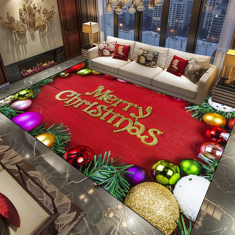 Christmas Decor Home Carpets Living Room Sofa Area Rugs Home Festival Party Mats Room Decoration Corridor Large Carpet Washable
Christmas Decor Home Carpets Living Room Sofa Area Rugs Home Festival Party Mats Room Decoration Corridor Large Carpet Washable