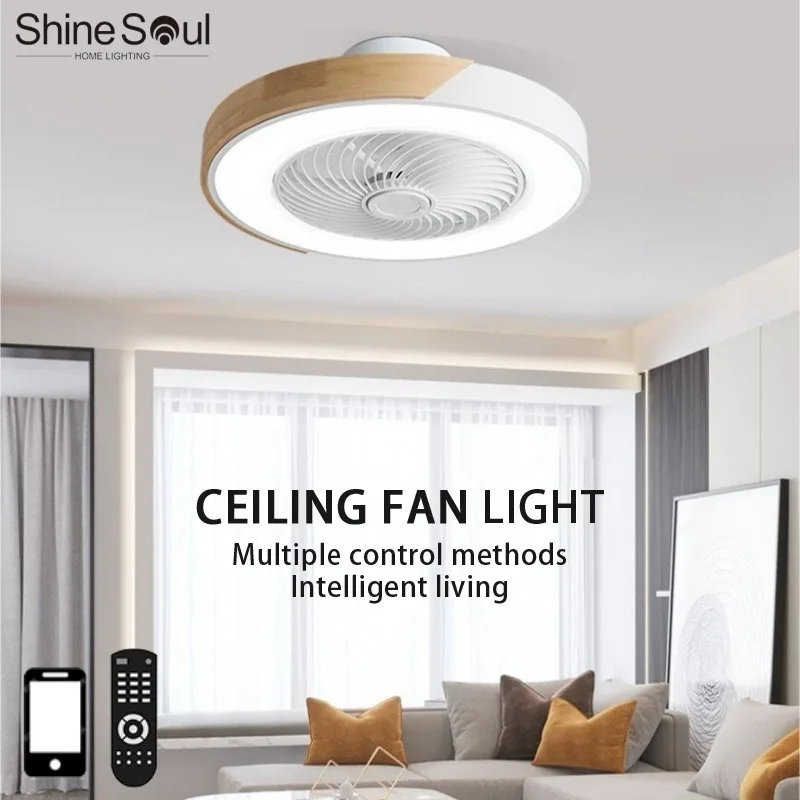 Wood Edge LED Ceiling Fan with Light Living Room Bedroom 50cm Home Fan Lighting APP Remote Control 6speed Low Floor Electric Fan
Wood Edge LED Ceiling Fan with Light Living Room Bedroom 50cm Home Fan Lighting APP Remote Control 6speed Low Floor Electric Fan