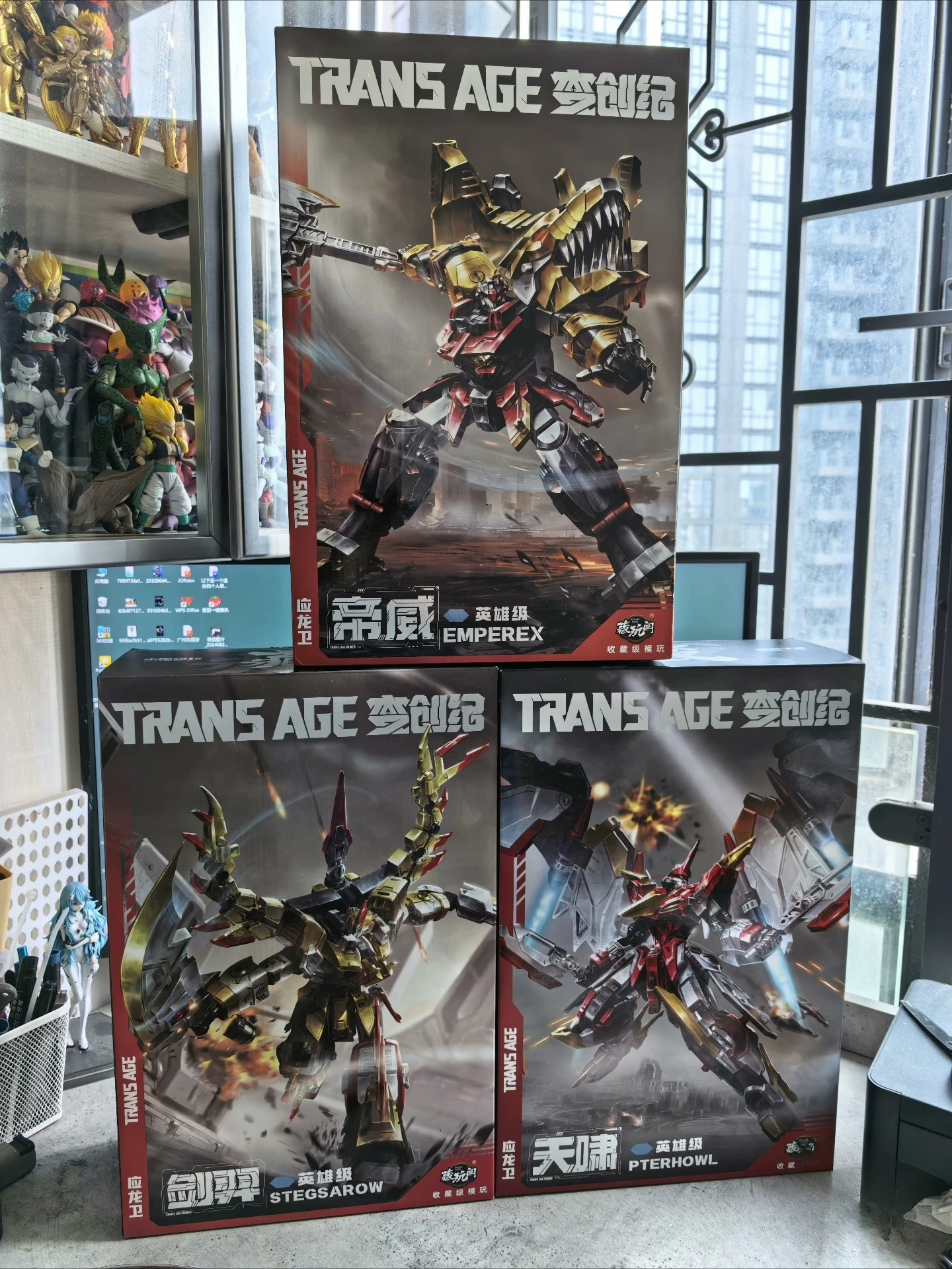 Spot CangPlay Ge Transforms Into Chuangji Ying Long Wei Tian Xiao Legendary Transformed Combination Mech Red Silver Color Design
Spot CangPlay Ge Transforms Into Chuangji Ying Long Wei Tian Xiao Legendary Transformed Combination Mech Red Silver Color Design