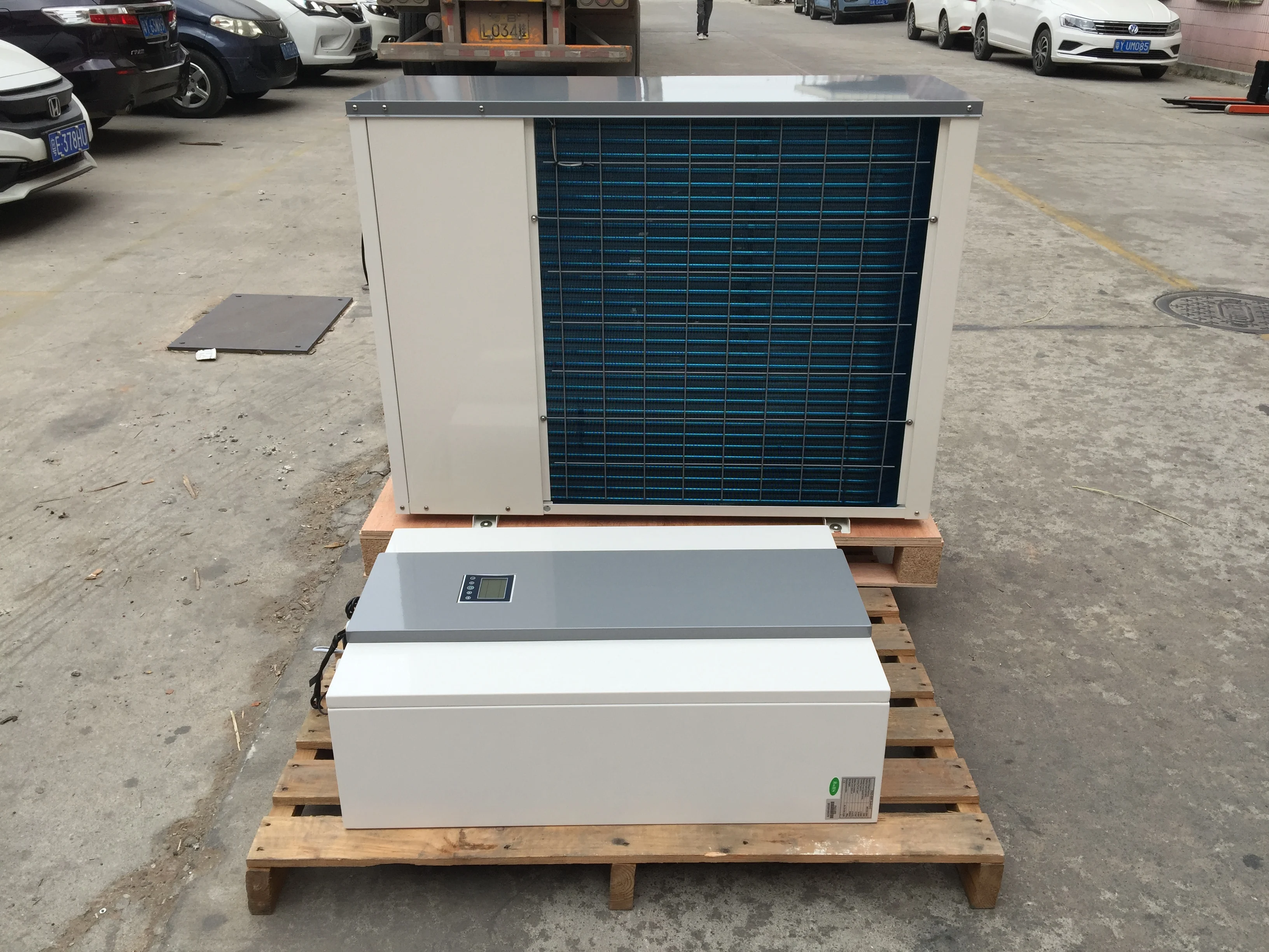 WiFi DC Inverter Air to Water Heat Pump for Split System for Inverter Heat Pump for HVAC Heating and Cooling Solution
WiFi DC Inverter Air to Water Heat Pump for Split System for Inverter Heat Pump for HVAC Heating and Cooling Solution