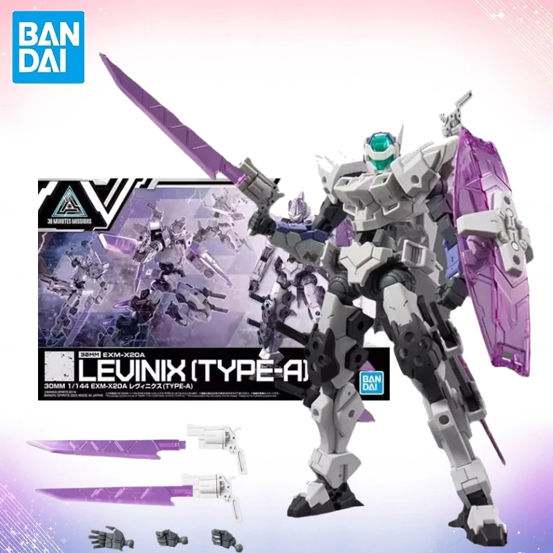 Bandai 30 Minutes Missions Model Kit Genuine 30MM EXM-X20A Levinix Type-A Anime Action Collection Boys Toys Gifts Toy In Stock
Bandai 30 Minutes Missions Model Kit Genuine 30MM EXM-X20A Levinix Type-A Anime Action Collection Boys Toys Gifts Toy In Stock