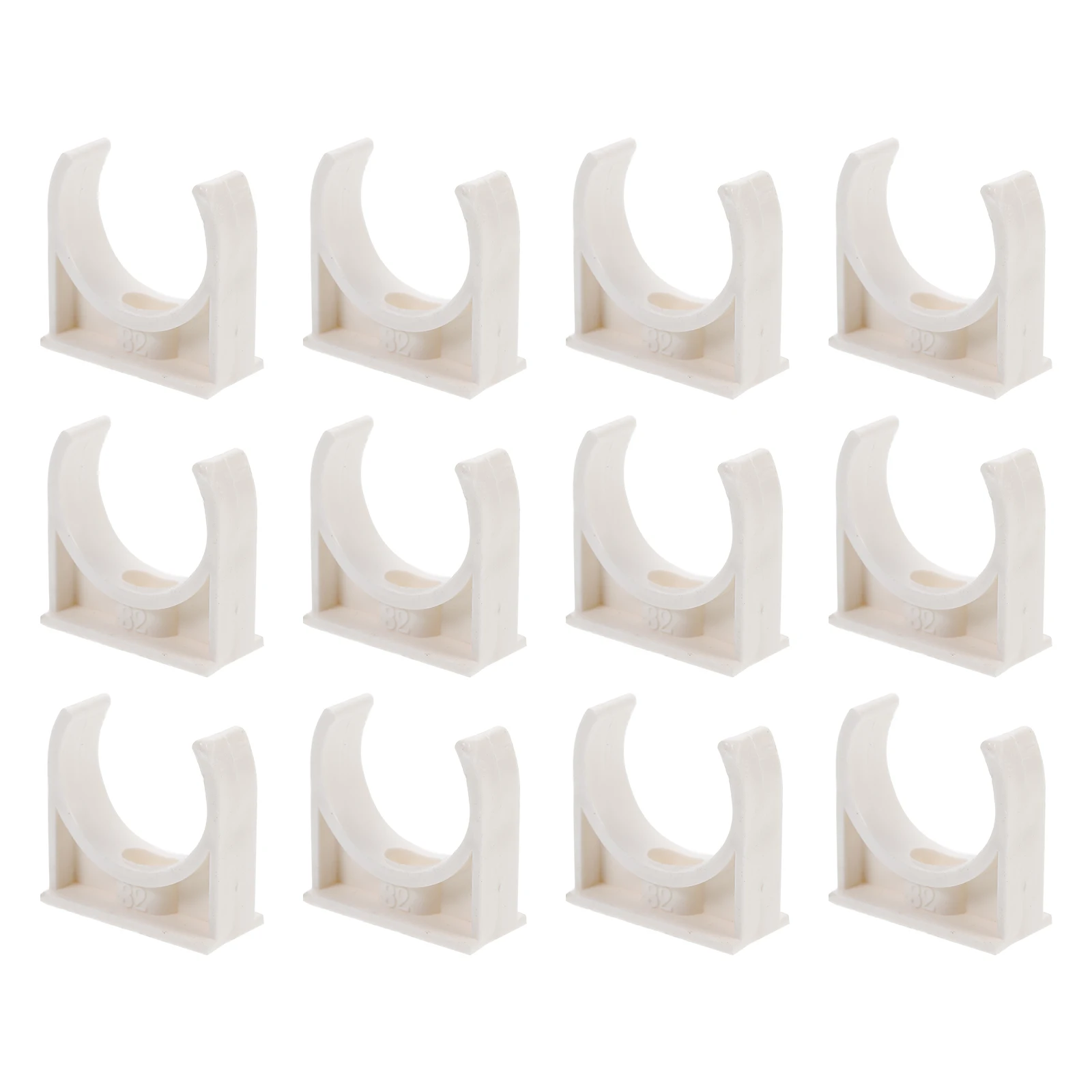 50Pcs PVC Pipe Clamps U-Shaped Water Hose Supports Fixing Buckles Holders
50Pcs PVC Pipe Clamps U-Shaped Water Hose Supports Fixing Buckles Holders