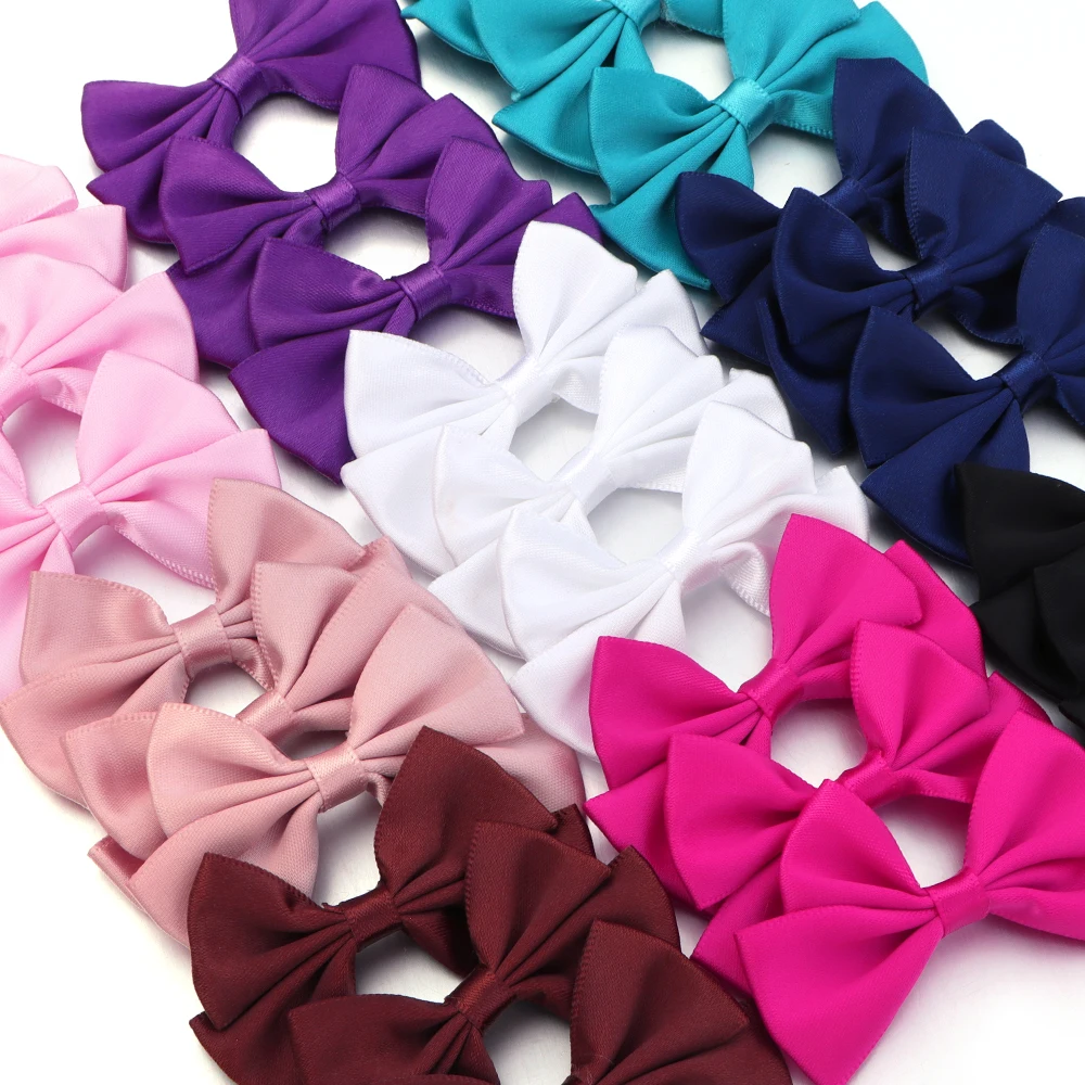 10Pcs 4x6cm Solid Color Polyester Double-layer Satin Ribbon Bows Flower Craft Decoration Handwork DIY Party Decoration
10Pcs 4x6cm Solid Color Polyester Double-layer Satin Ribbon Bows Flower Craft Decoration Handwork DIY Party Decoration