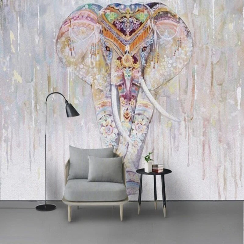 Custom Modern Abstract Elephant Mural Wallpaper for Living Room and Bedroom Wall Decoration Personalized Large Wall Art Print
Custom Modern Abstract Elephant Mural Wallpaper for Living Room and Bedroom Wall Decoration Personalized Large Wall Art Print