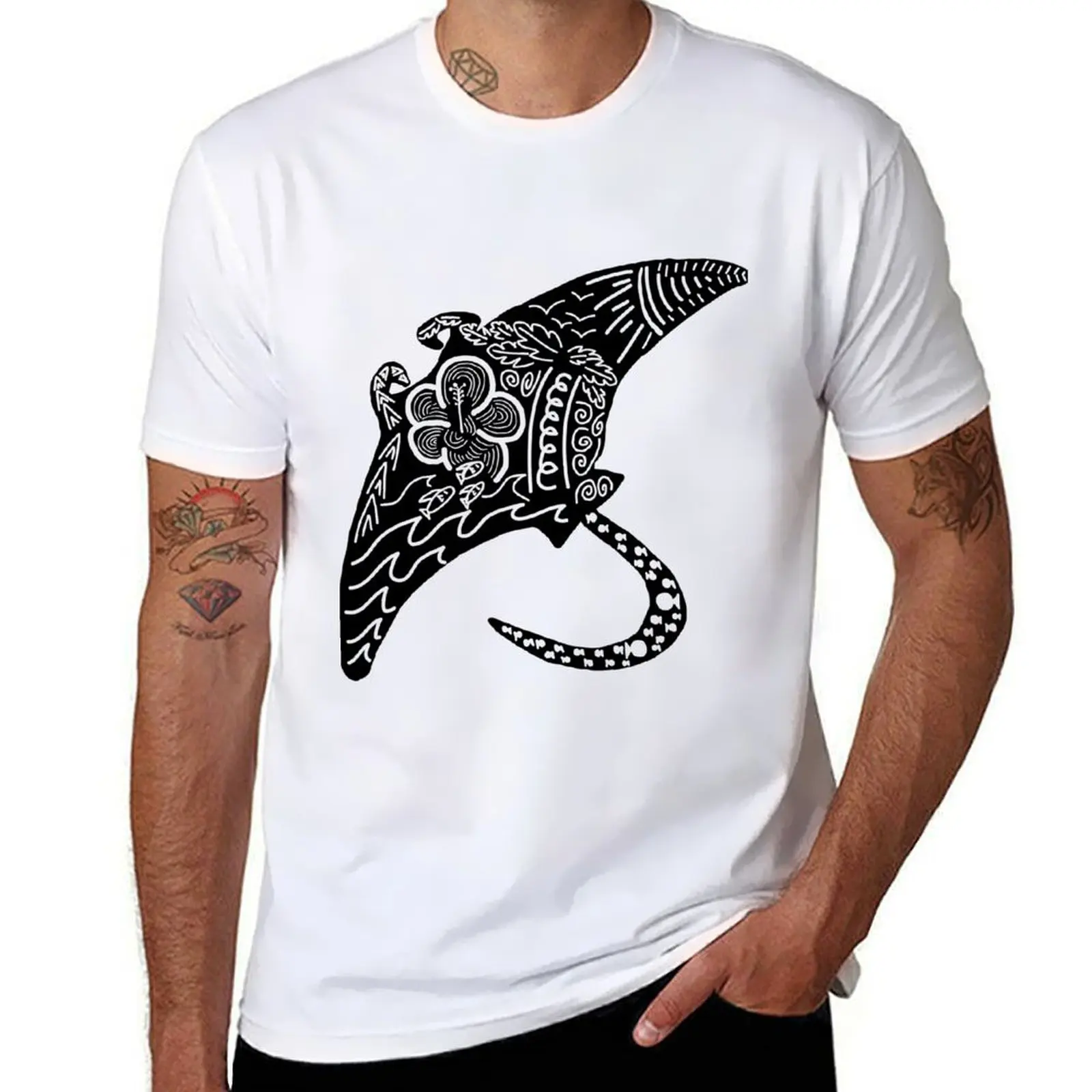 Hibiscus Manta Ray T-Shirt t shirts for man pack cotton t shirts for man graphic funny T-Shirt
Hibiscus Manta Ray T-Shirt t shirts for man pack cotton t shirts for man graphic funny T-Shirt