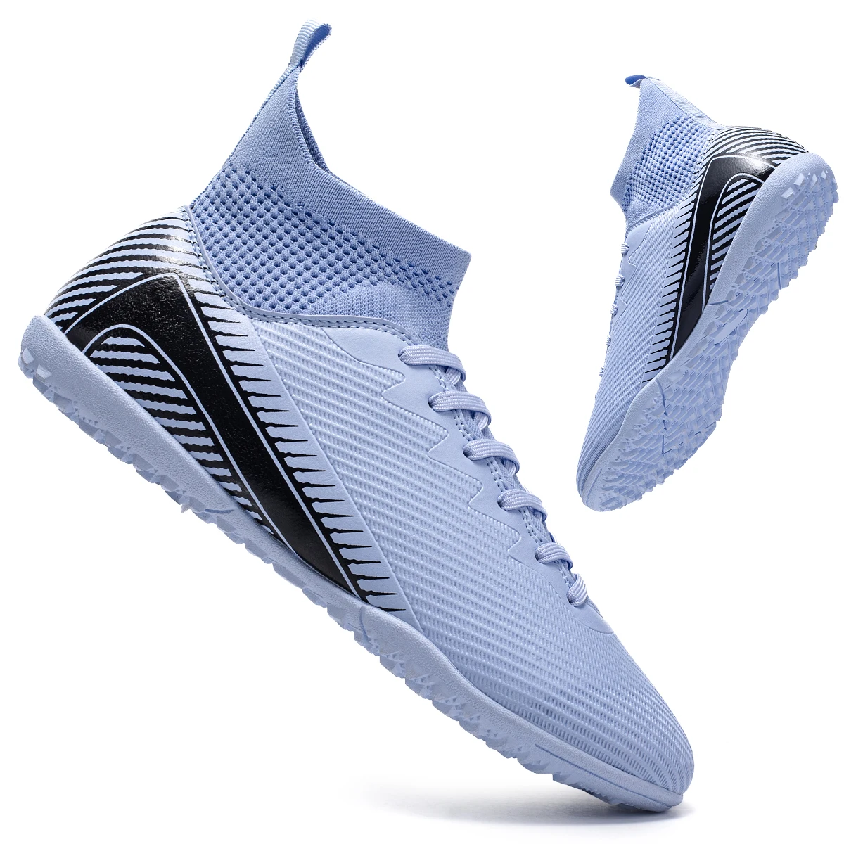 Anti-Slip Teenager Soccer Shoes PU Fabric Upper Rubber TF Studs High Grip Wear-Resistant Boys Girls Training Cleats
Anti-Slip Teenager Soccer Shoes PU Fabric Upper Rubber TF Studs High Grip Wear-Resistant Boys Girls Training Cleats