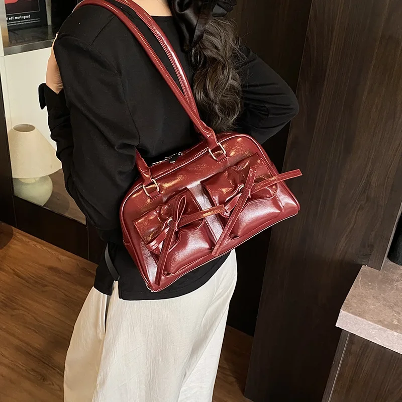 2025 Summer Women's Niche Ballet-Inspired Bowknot Shoulder Bag - Pretty Chic Elegant Trendy Stylish Handbag
2025 Summer Women's Niche Ballet-Inspired Bowknot Shoulder Bag - Pretty Chic Elegant Trendy Stylish Handbag