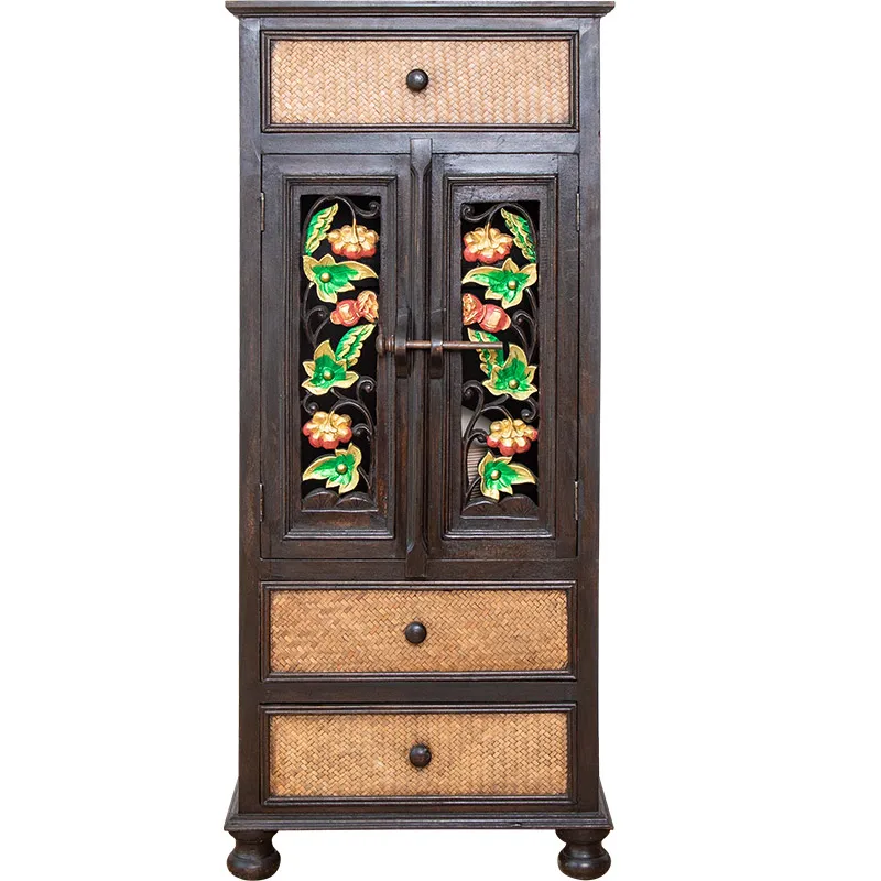 Hollow Carved Chest of Drawers Creative Personalized Living Room Bedroom Curio Cabinet Locker Cabinet
Hollow Carved Chest of Drawers Creative Personalized Living Room Bedroom Curio Cabinet Locker Cabinet