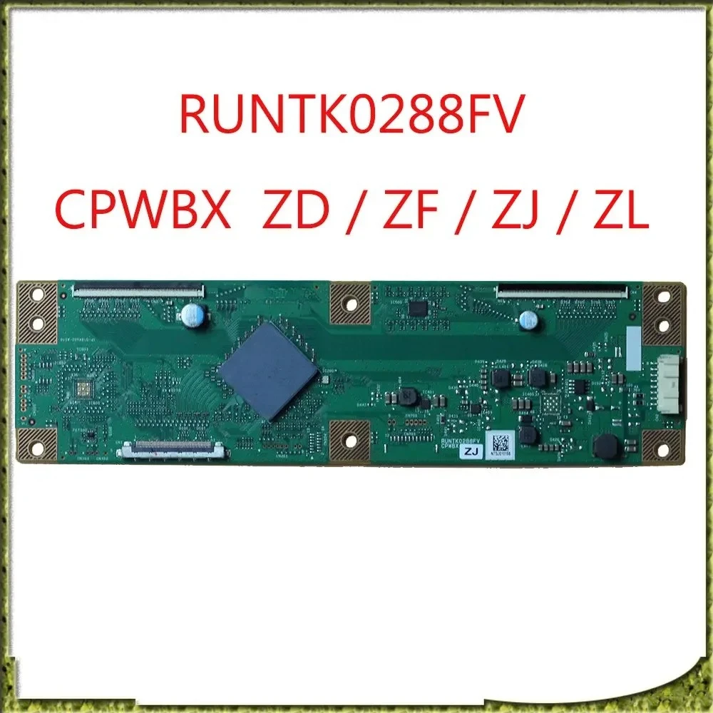 T CON Board RUNTK0288FV ZD/ZF/ZJ/ZL Electronic Circuit Logic Board RUNTK 0288FV CPWBX T-Rev Original Tcon TV Parts
T CON Board RUNTK0288FV ZD/ZF/ZJ/ZL Electronic Circuit Logic Board RUNTK 0288FV CPWBX T-Rev Original Tcon TV Parts