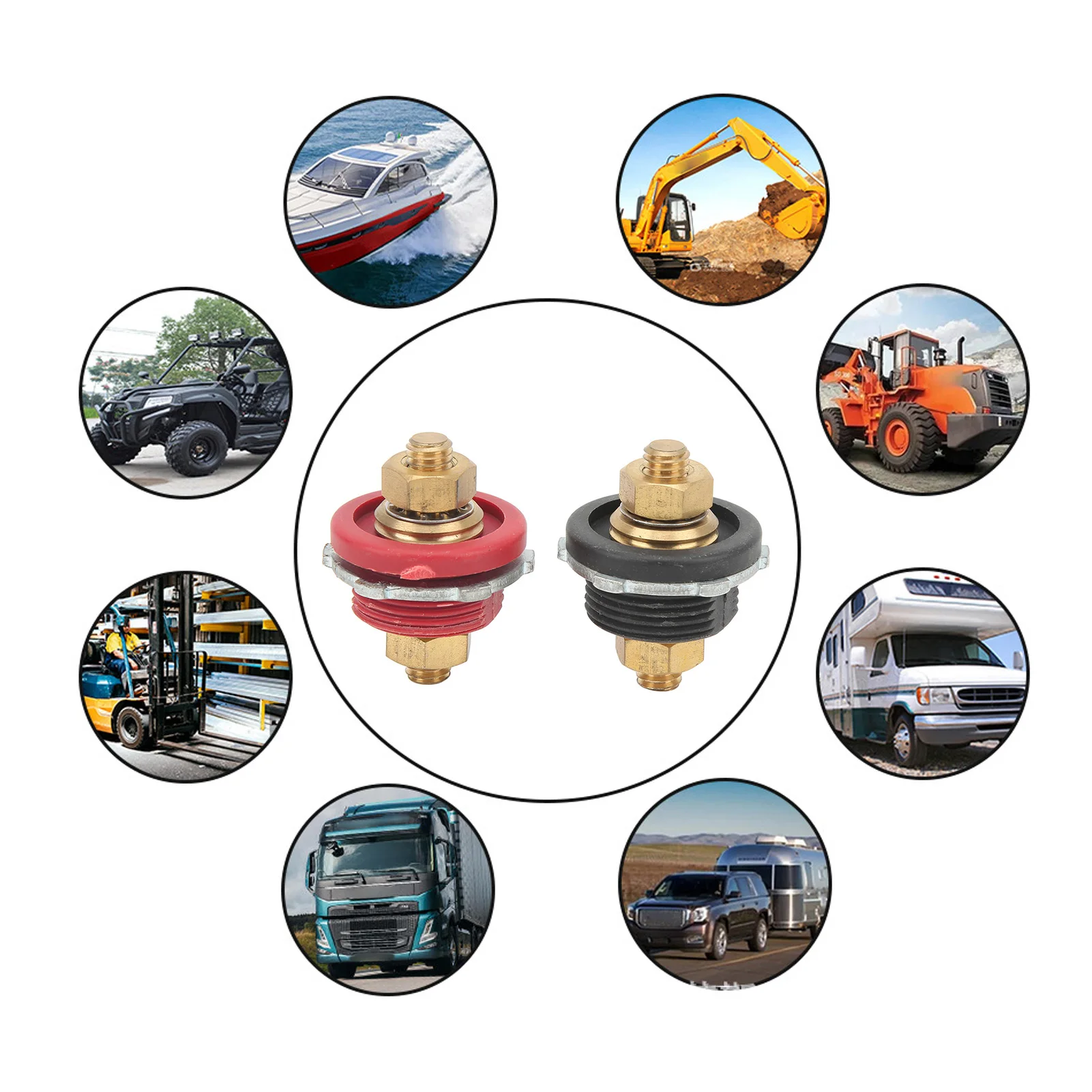 Разъем для сквозной панели аккумулятора. Соединительная стойка питания аккумулятора 3/8 дюйма. Антивозрастной положительный отрицательный для кораблей.
Разъем для сквозной панели аккумулятора. Соединительная стойка питания аккумулятора 3/8 дюйма. Антивозрастной положительный отрицательный для кораблей.