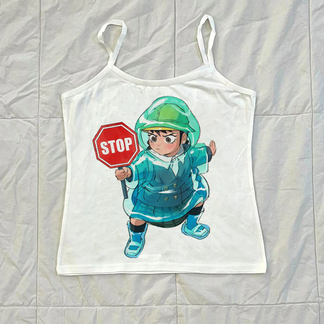 Fashion cute Anime Print Vest Gothic Punk vest Sexy Crop Top Vintage Harajuku sweet Women Clothing leisure Street girl Baby Tank
Fashion cute Anime Print Vest Gothic Punk vest Sexy Crop Top Vintage Harajuku sweet Women Clothing leisure Street girl Baby Tank