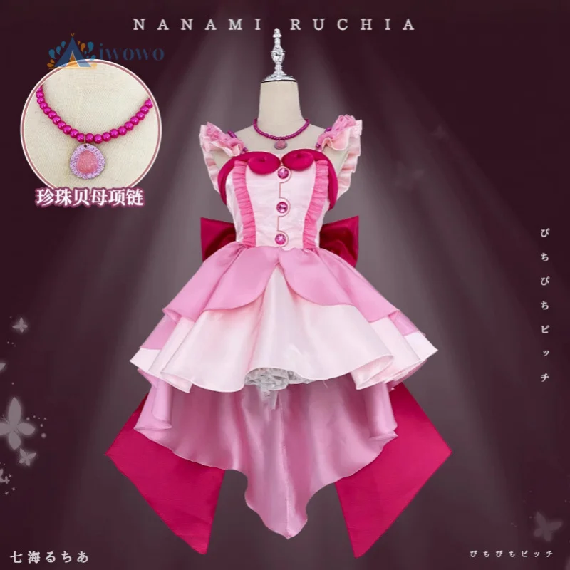 Русалка Мелодия Аниме Нанами Лучия Косплей Костюм Розовый Жемчуг Русалка Принцесса С Платьем Лолиты Полный Костюм Хэллоуин Комплект
Русалка Мелодия Аниме Нанами Лучия Косплей Костюм Розовый Жемчуг Русалка Принцесса С Платьем Лолиты Полный Костюм Хэллоуин Комплект