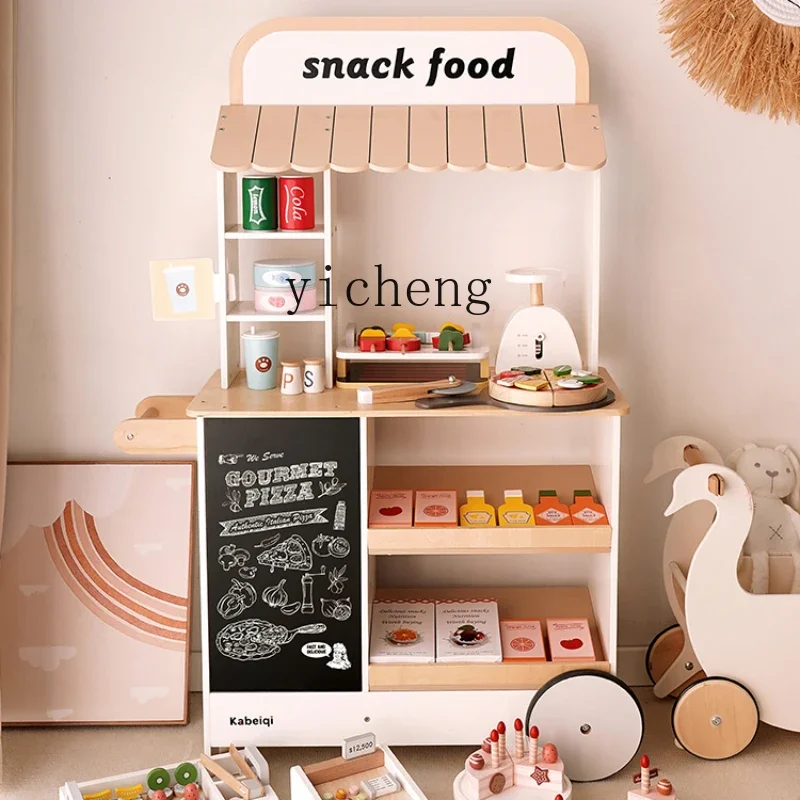 XL Children's Canteen Trolley Toys Play House Role Scene Simulation Shop
XL Children's Canteen Trolley Toys Play House Role Scene Simulation Shop