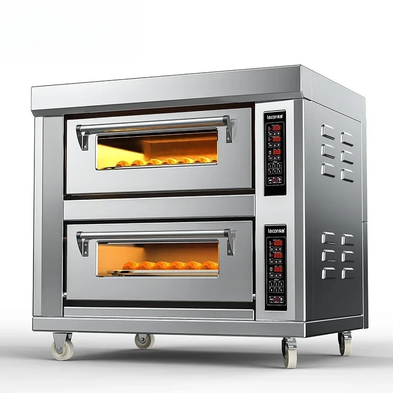 Multifunctional commercial electric oven steaming, baking integrated bread cake baking oven
Multifunctional commercial electric oven steaming, baking integrated bread cake baking oven