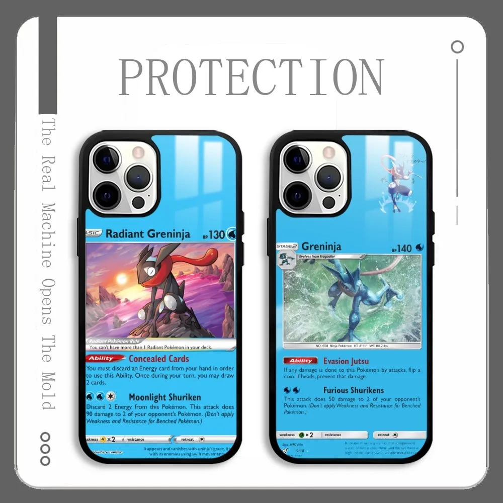 Greninja Card Introduction Phone Case For IPhone 16 15 14 13 12 11 Pro Xs Max Mini Plus Celulares Hard Funda
Greninja Card Introduction Phone Case For IPhone 16 15 14 13 12 11 Pro Xs Max Mini Plus Celulares Hard Funda