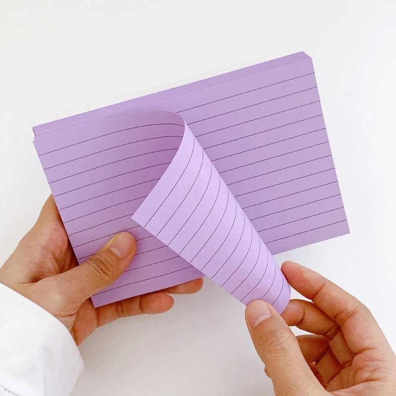 U75B 900 Sheets Double Sided Ruled Note Paper Colorful Lined Notepads Memo Sheet
U75B 900 Sheets Double Sided Ruled Note Paper Colorful Lined Notepads Memo Sheet