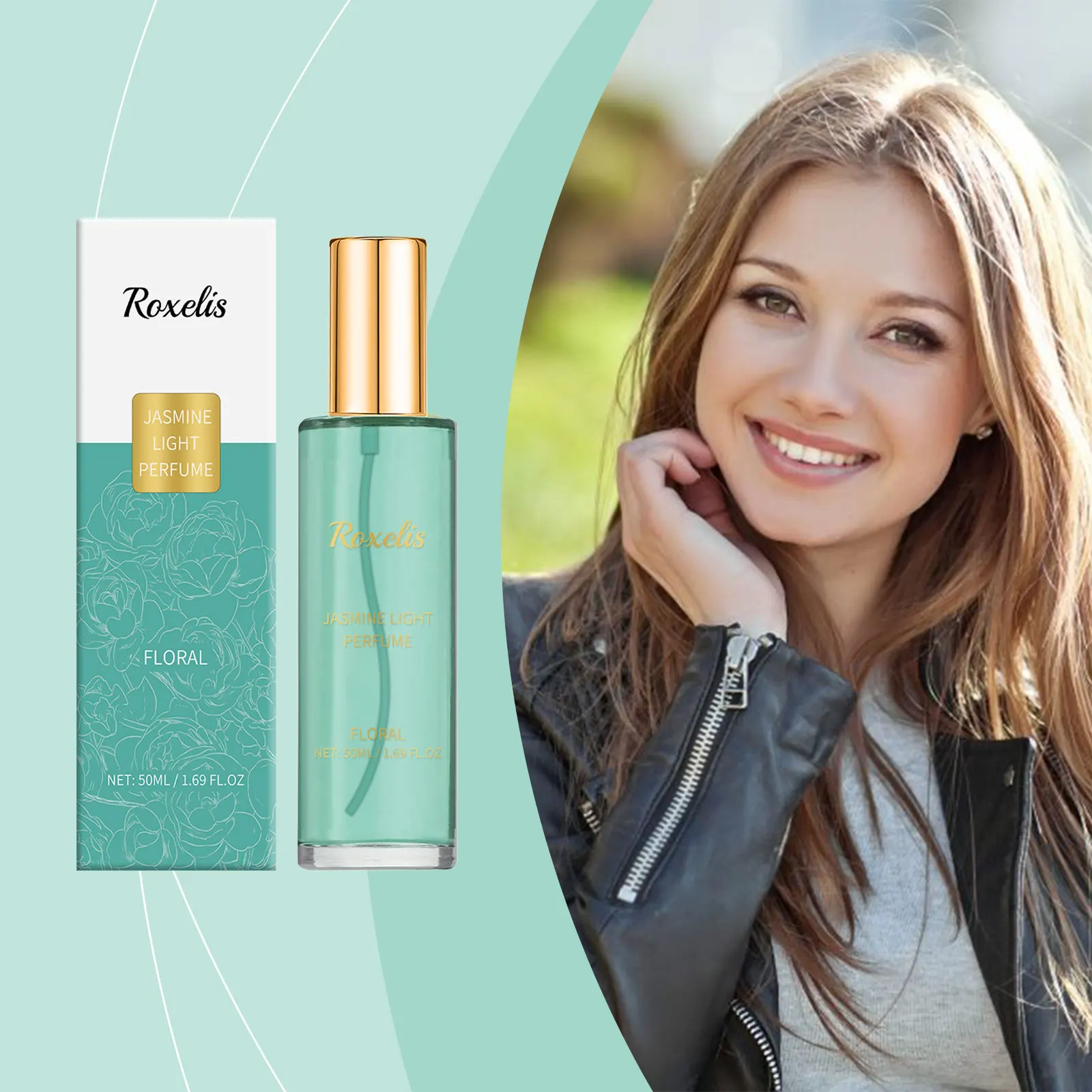Roxelis 50ml Jasmine Floral Scent Perfume Pheromone Glamour Long Lasting Fragrance Freshing Body Flirting Charm Release Perfume
Roxelis 50ml Jasmine Floral Scent Perfume Pheromone Glamour Long Lasting Fragrance Freshing Body Flirting Charm Release Perfume
