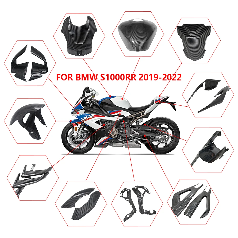 Motorcycle Accessorie ABS Plastics Parts Fairing Winglets Fender Panels Cover Kits For BMW S1000RR S1000 HP4 2019-2022 2023 2024
Motorcycle Accessorie ABS Plastics Parts Fairing Winglets Fender Panels Cover Kits For BMW S1000RR S1000 HP4 2019-2022 2023 2024