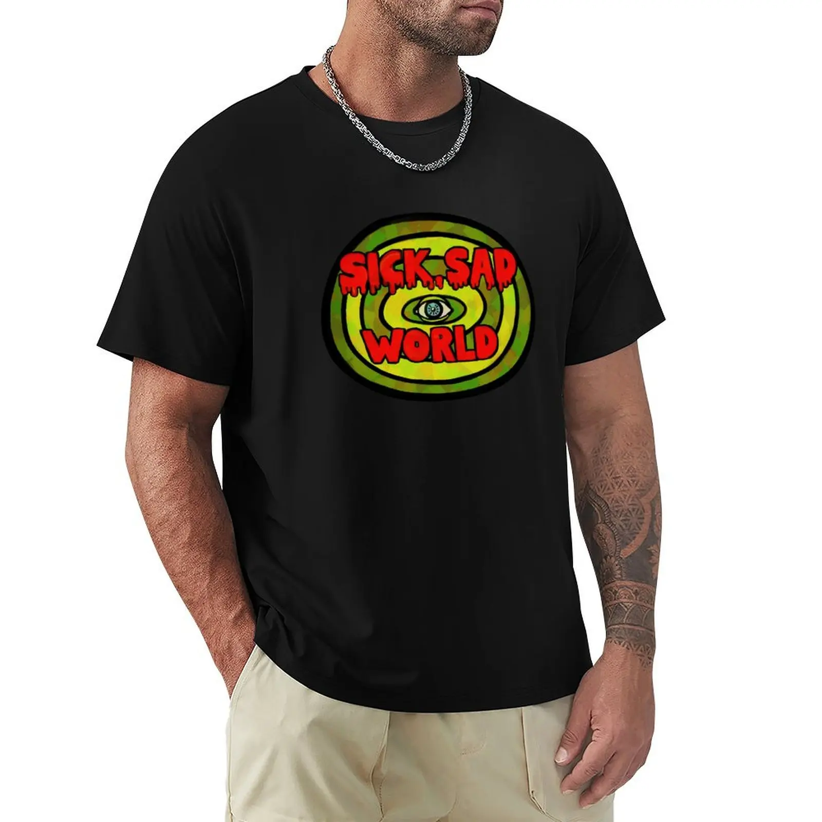 Sick Sad World T-Shirt Quick Dry Training Short Sleeve Tee
Sick Sad World T-Shirt Quick Dry Training Short Sleeve Tee