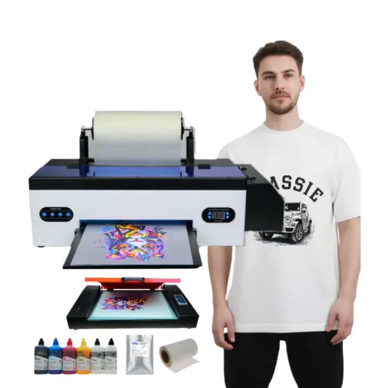 Hot Sale Digital Heat Transfer PET Film Printer A3 A4 Uv Dtf Printing Machine
Hot Sale Digital Heat Transfer PET Film Printer A3 A4 Uv Dtf Printing Machine