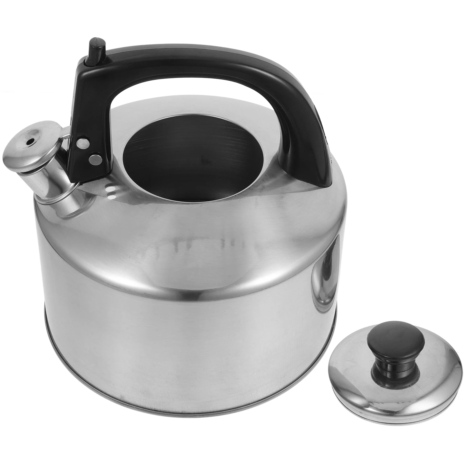 Stainless Steel Whistling Kettle 3 5L Capacity Electric Stove Compatible Rapid Heating Boiling Water Jug Tea Coffee Pot
Stainless Steel Whistling Kettle 3 5L Capacity Electric Stove Compatible Rapid Heating Boiling Water Jug Tea Coffee Pot