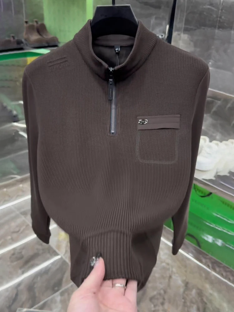 Мужская утепленная толстовка на молнии с воротником-стойкой, модная, теплая, с длинным рукавом, молодежная, повседневная, стильная.
Мужская утепленная толстовка на молнии с воротником-стойкой, модная, теплая, с длинным рукавом, молодежная, повседневная, стильная.