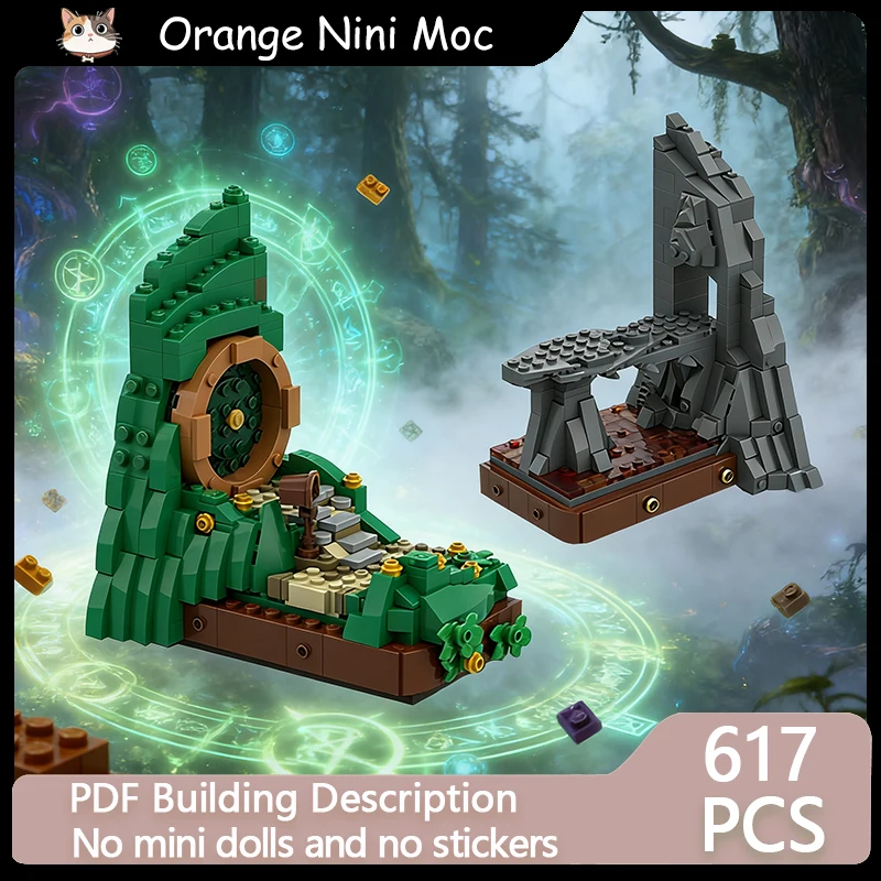 Конструктор Ring Movie Model MOC: Модульные строительные блоки «Клиф и Лесной вход», развивающие игрушки для детей, подарки на праздники, набор для сборки
Конструктор Ring Movie Model MOC: Модульные строительные блоки «Клиф и Лесной вход», развивающие игрушки для детей, подарки на праздники, набор для сборки