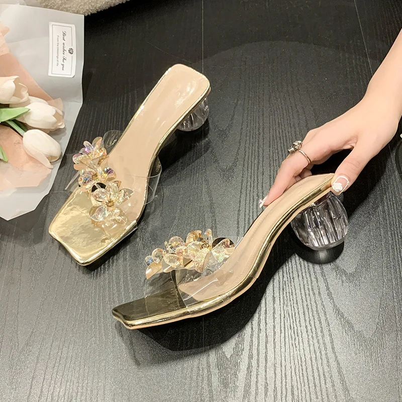 Maogu Crystal Sandals Elegant Middle Heels Women Slippers 2024 Summer Shoes Open Toe Sandal Chunky Heels Woman Red Gold Sliver
Maogu Crystal Sandals Elegant Middle Heels Women Slippers 2024 Summer Shoes Open Toe Sandal Chunky Heels Woman Red Gold Sliver