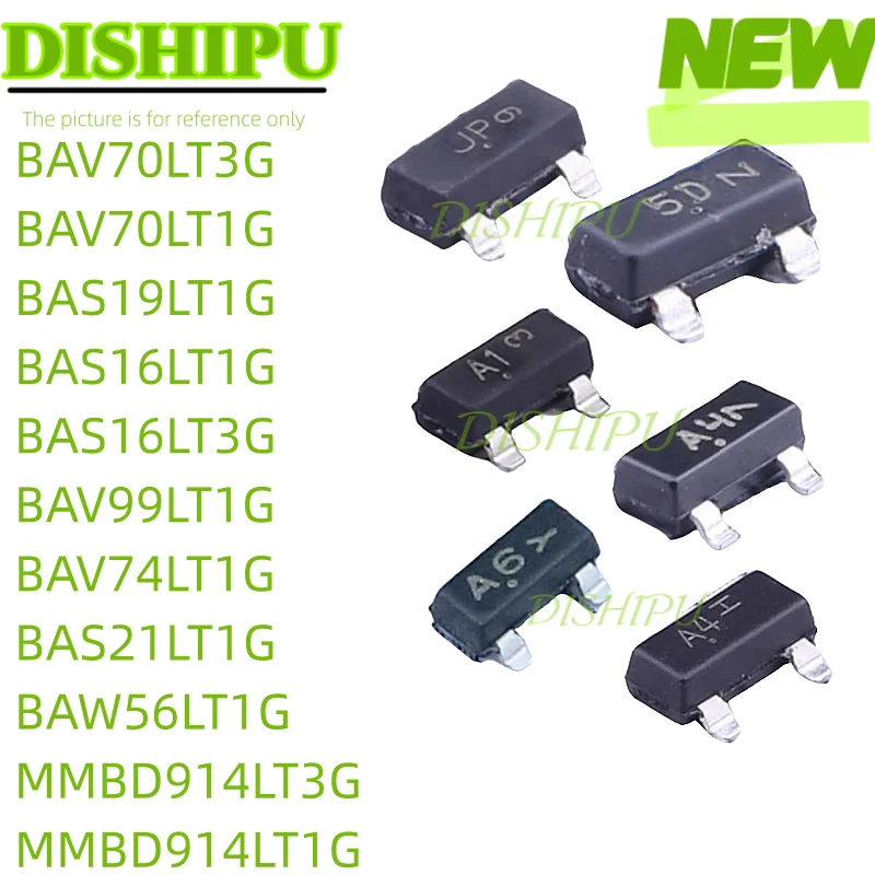 100pcs MMBD914LT3G BAV70LT3G BAV70LT1G BAS19LT1G BAW56LT1G BAS16LT1G BAS16LT3G BAV99LT1G BAV74LT1G MMBD914LT1G BAS21LT1G SOT-23
100pcs MMBD914LT3G BAV70LT3G BAV70LT1G BAS19LT1G BAW56LT1G BAS16LT1G BAS16LT3G BAV99LT1G BAV74LT1G MMBD914LT1G BAS21LT1G SOT-23