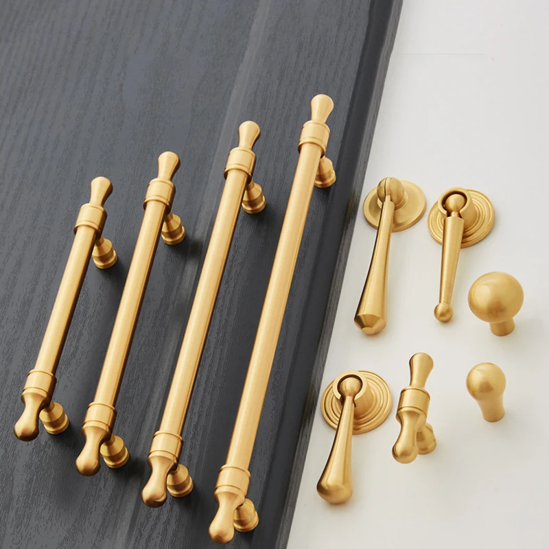 Durable 4PCS Solid Pure Brass European Furniture Handles Drawer Pulls Cupboard Wardrobe Kitchen Shoe TV Wine Cabinet Pulls Knobs
Durable 4PCS Solid Pure Brass European Furniture Handles Drawer Pulls Cupboard Wardrobe Kitchen Shoe TV Wine Cabinet Pulls Knobs