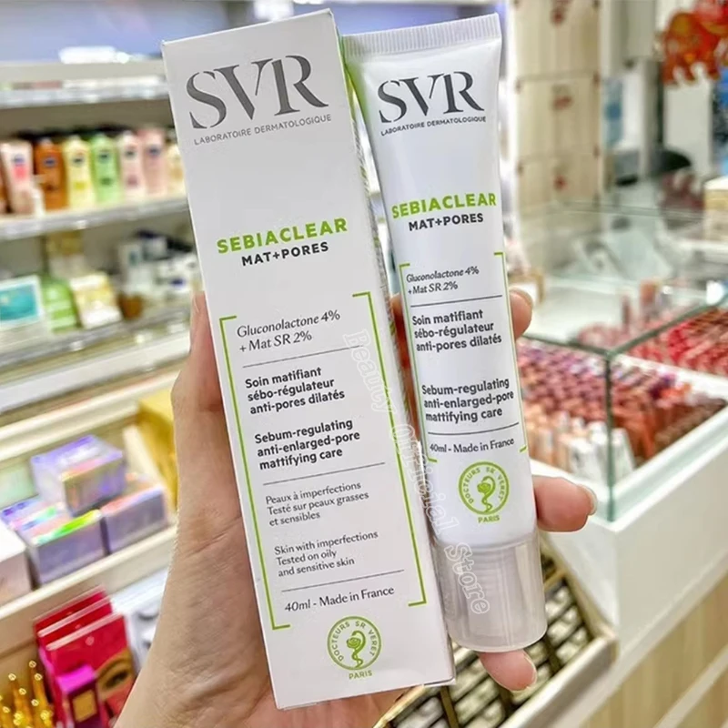French Genuine 40ml SVR Mat+Pores CC Moisturizing Cream Repair Facial Pores Firming Acne Anti-aging Oil Control Cream Skin Caree
French Genuine 40ml SVR Mat+Pores CC Moisturizing Cream Repair Facial Pores Firming Acne Anti-aging Oil Control Cream Skin Caree