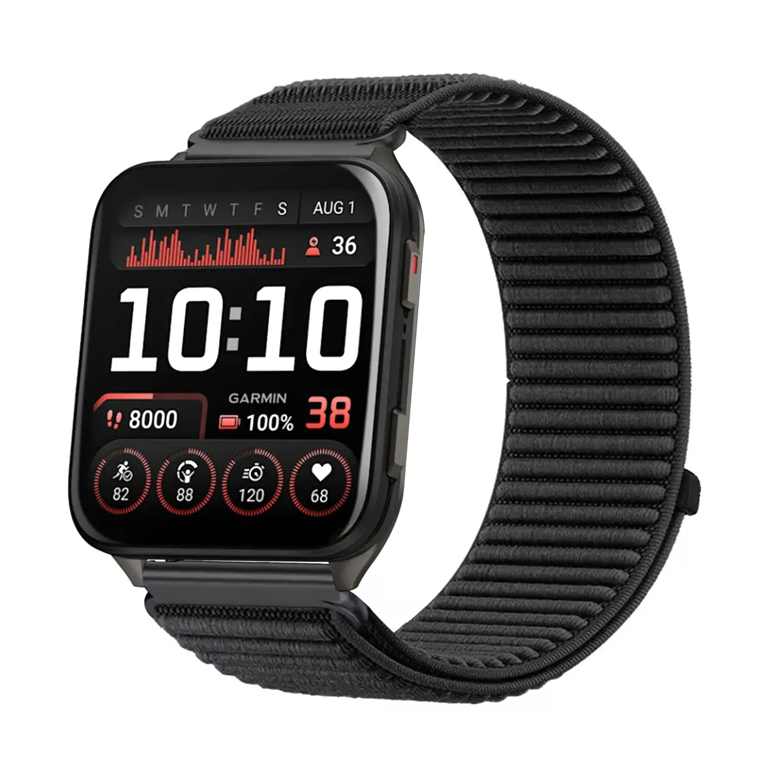 Нейлоновые ленты для браслета Garmin Venu X1, эластичный нейлоновый ремешок на мягкой липучке
Нейлоновые ленты для браслета Garmin Venu X1, эластичный нейлоновый ремешок на мягкой липучке