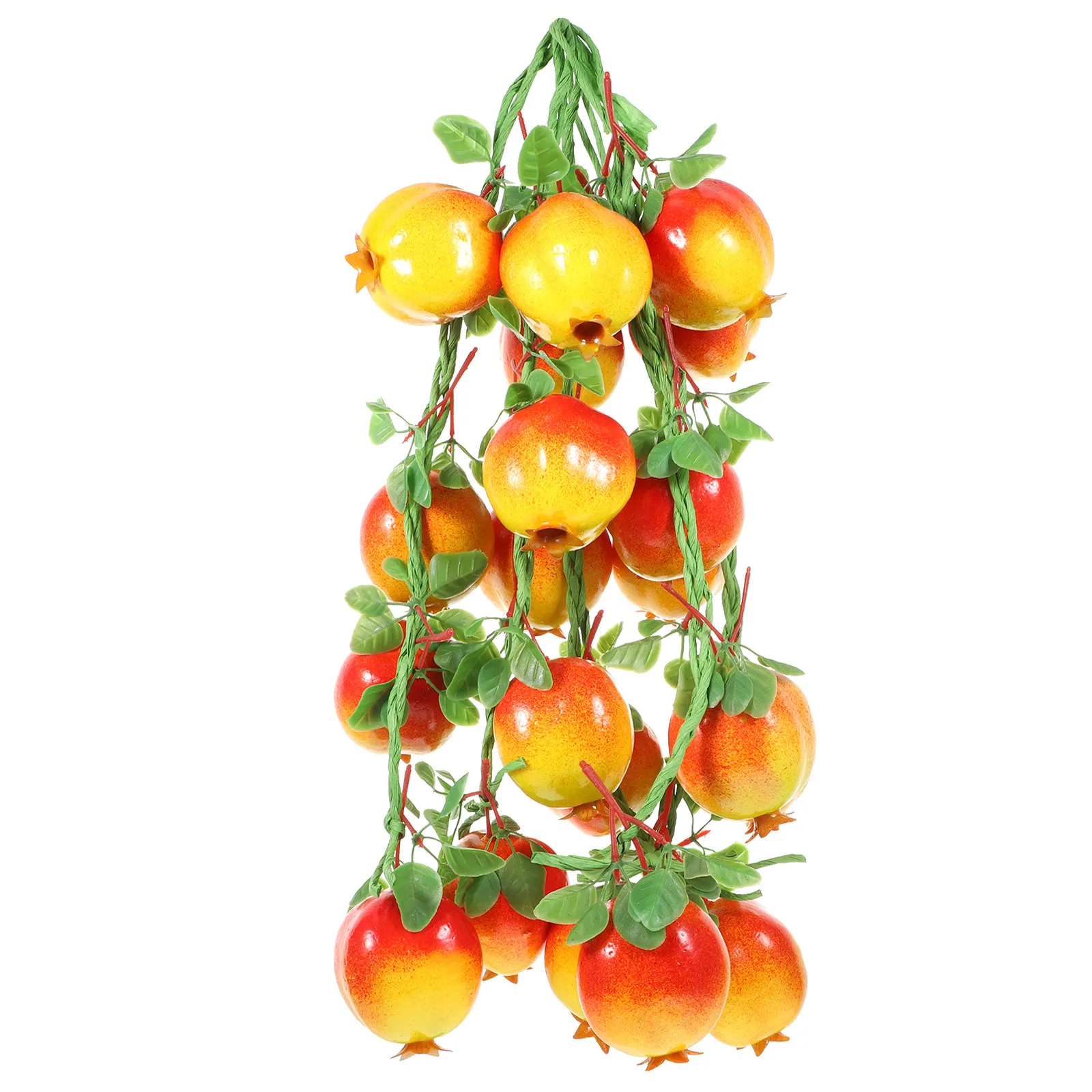5Pcs Lifelike Artificial Pomegranate String Decor Realistic Hanging Fruit Wall Home Farmhouse Kindergarten Photography Prop
5Pcs Lifelike Artificial Pomegranate String Decor Realistic Hanging Fruit Wall Home Farmhouse Kindergarten Photography Prop