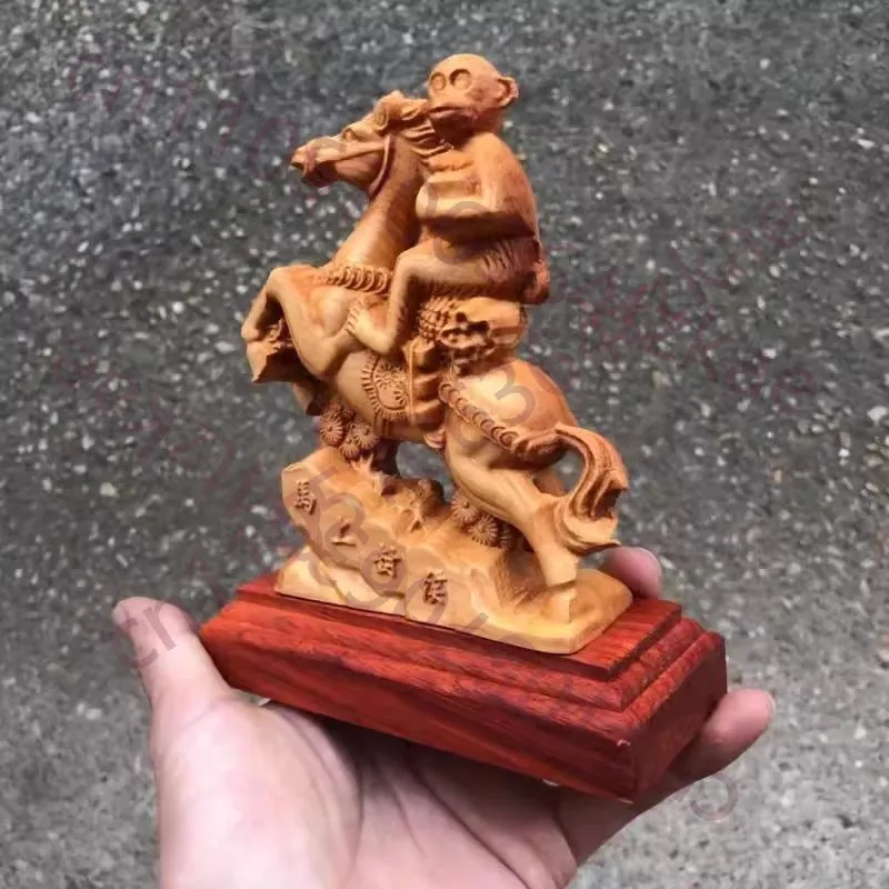 Деревянная статуэтка Лошади (знак зодиака) на подставке из палисандра - «Успех и Богатство», китайская резьба по дереву, декор для дома и офиса, подарок по фен-шуй
Деревянная статуэтка Лошади (знак зодиака) на подставке из палисандра - «Успех и Богатство», китайская резьба по дереву, декор для дома и офиса, подарок по фен-шуй