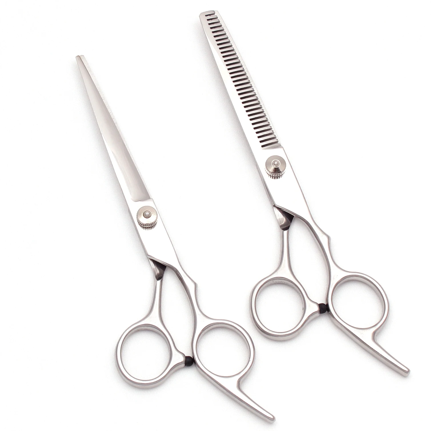 Hairdressing Scissors 6.5'' Japan Stainless Hair Scissors Silver Hair Cutting Shears Haircut Set Salon Thinning Scissors C1001
Hairdressing Scissors 6.5'' Japan Stainless Hair Scissors Silver Hair Cutting Shears Haircut Set Salon Thinning Scissors C1001