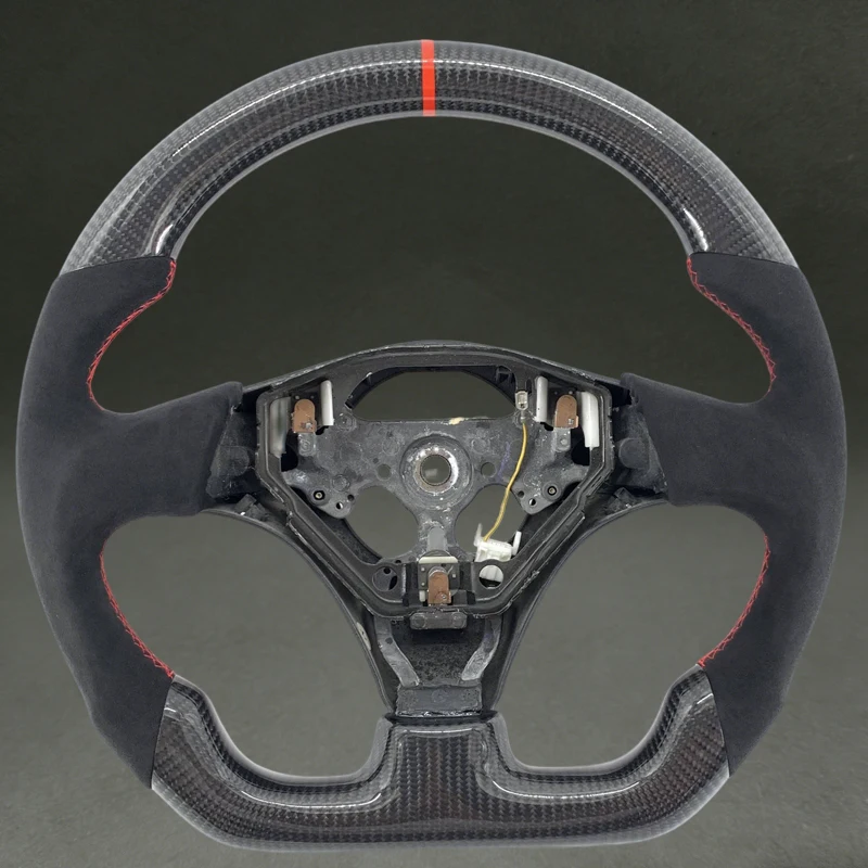 Black Carbon Fiber Steering Wheel for Toyota Supra MK4 A0 with Suede Fits for Supra MK4 1998 20002003 Factory Direct Sales New
Black Carbon Fiber Steering Wheel for Toyota Supra MK4 A0 with Suede Fits for Supra MK4 1998 20002003 Factory Direct Sales New