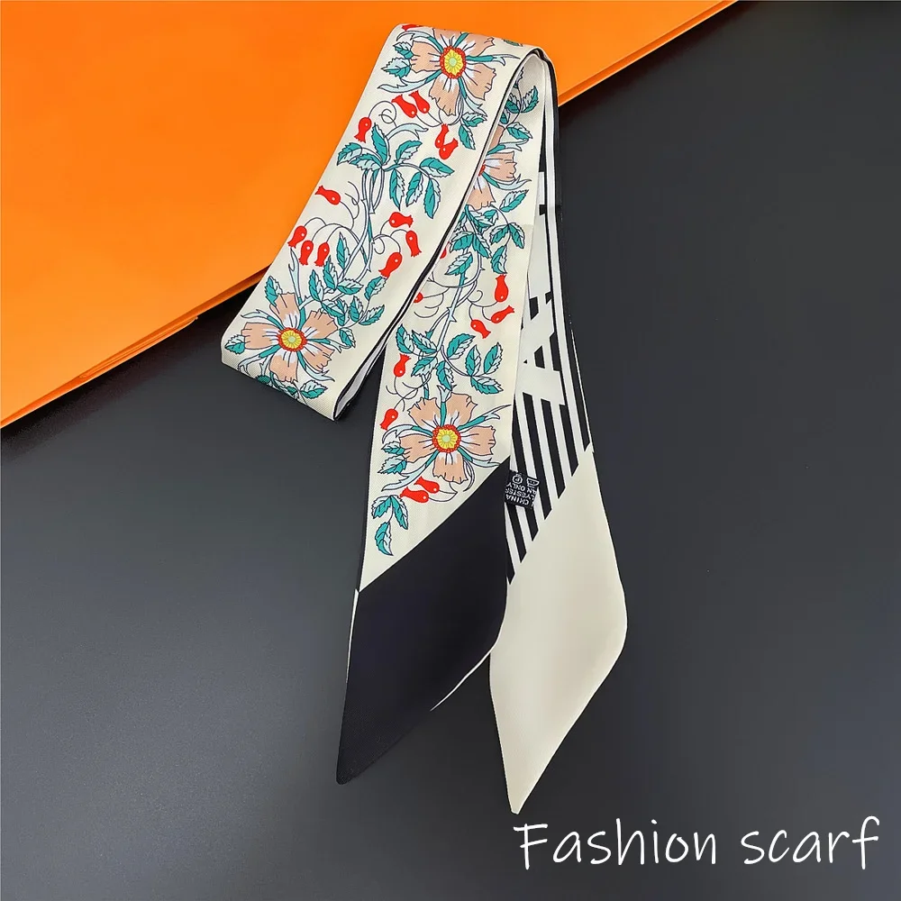 Fashion New Women's Versatile Hot Sale Pumpkin Carriage Binding Bag Ribbon Hair Band Decorative Ribbon Small Scarf Silk Scarf
Fashion New Women's Versatile Hot Sale Pumpkin Carriage Binding Bag Ribbon Hair Band Decorative Ribbon Small Scarf Silk Scarf
