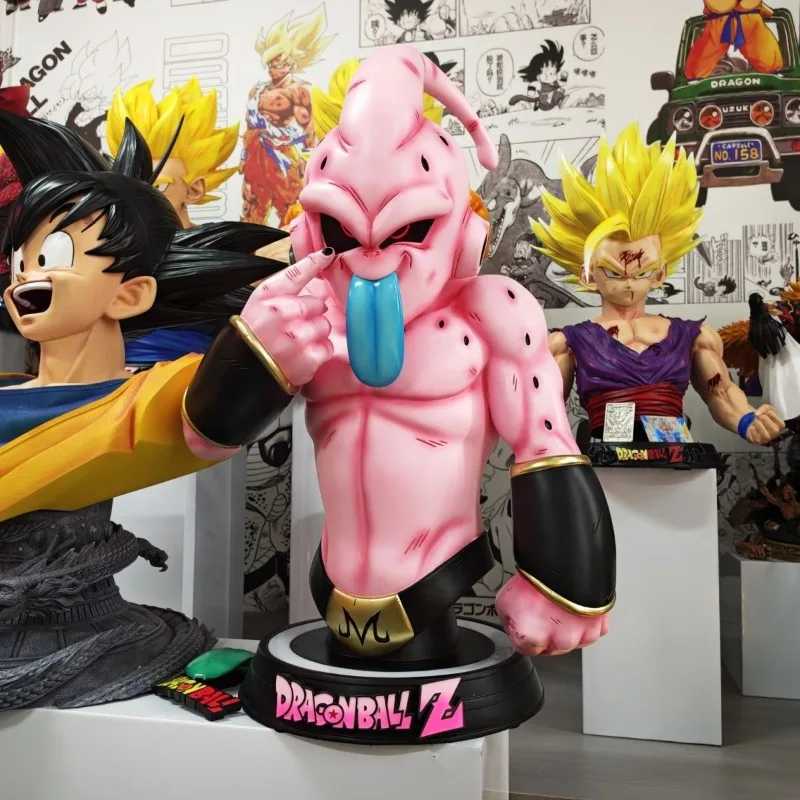 82 см аниме Dragon Ball Majin Buu, бюст, фигурка Super Buu, фигурки героев, коллекция статуй GK, модель игрушки для детей, подарок
82 см аниме Dragon Ball Majin Buu, бюст, фигурка Super Buu, фигурки героев, коллекция статуй GK, модель игрушки для детей, подарок