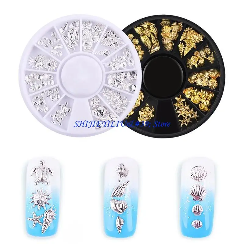 E21F Alloy Art 3D Metal Rivets Charms Studs Ocean Theme Star Seashell Mold Fillers Manicure DIY Decals Decor
E21F Alloy Art 3D Metal Rivets Charms Studs Ocean Theme Star Seashell Mold Fillers Manicure DIY Decals Decor