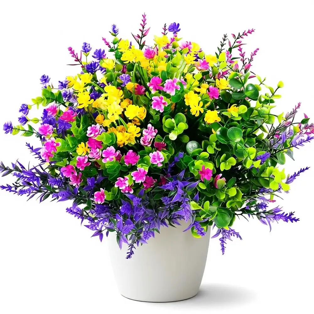 12 Pack UV-Resistant Artificial Flowers for Outdoor, Hanging or Bulk Planters, Suitable for Home, Porch, Window, Weddings, and S
12 Pack UV-Resistant Artificial Flowers for Outdoor, Hanging or Bulk Planters, Suitable for Home, Porch, Window, Weddings, and S