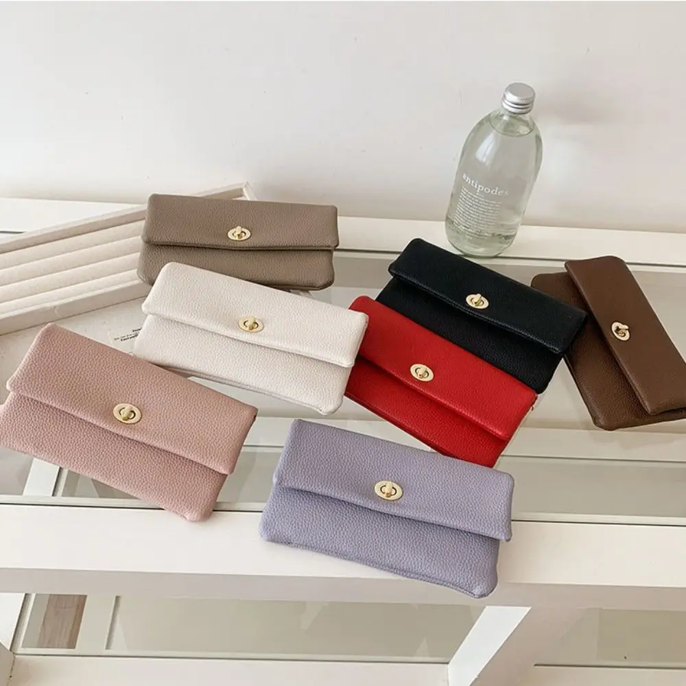 Fashion PU Leather Envelope Wallets Metal Buckle Korean Style Women Long Clutch Bag Portable Zipper Change Bag Outdoor
Fashion PU Leather Envelope Wallets Metal Buckle Korean Style Women Long Clutch Bag Portable Zipper Change Bag Outdoor